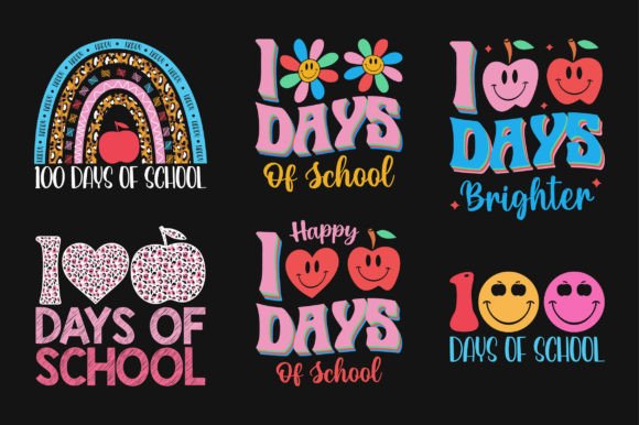 100 Days of School SVG Sublimation