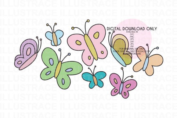 Butterflies Butterfly SVG for Crafts and Graphics