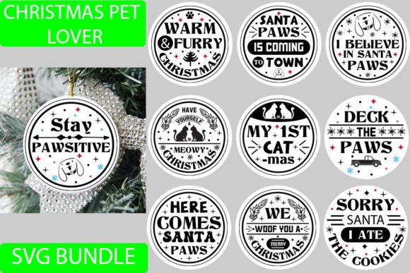 Christmas Pet Lover Svg Bundle: Graphics and Crafts for Content Creation