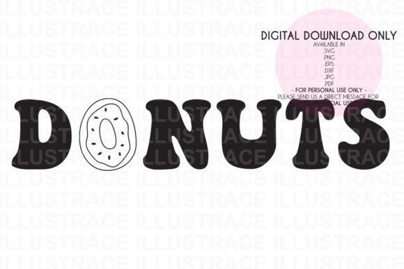 Donuts Bar SVG: Graphics and Crafts for Digital Sellers