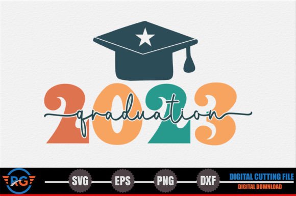 Graduation 2023 – Senior 2023 Retro SVG