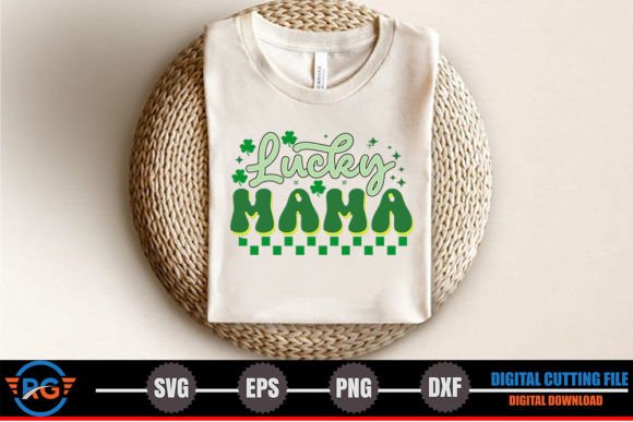 Lucky Mama – St. Patrick’s Day Retro SVG