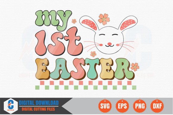 My 1st Easter Retro SVG