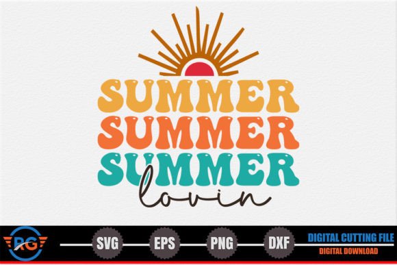 Summer Lovin – Retro Summer SVG