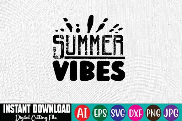 Summer Vibes SVG Design: Graphics and Crafts for Creative Publishing