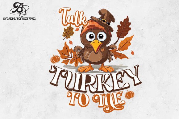 Thanksgiving Talk Turkey to Me SVG