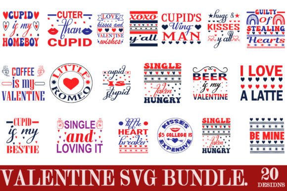 Valentine Svg Bundle: Graphics and Crafts for Creative Marketing